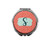 Coral Confetti Compact Mirror