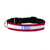 Red & White Stripes Pet Collar
