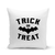 Trick Or Treat White Pillow Cover