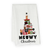 Meowy Christmas Microfiber Hand Towel