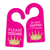 Pink Princess Personalized Door Hanger