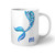 Blue Mermaid Tail Coffee mug