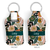 Boho Floral Neoprene Bottle Sleeve Key Chain - Small