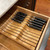 Bamboo Knife Organizer