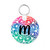 Rainbow Mandala Key Chain