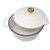 Matte White Enameled Cast Iron Dutch Oven - Bel Piatto