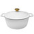 Matte White Enameled Cast Iron Dutch Oven - Bel Piatto