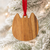 Cat Head Acacia Ornament