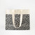 Carson Tote Bag- Snow Leopard - Embroidered