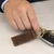 Leather Key Chain - Dark Brown