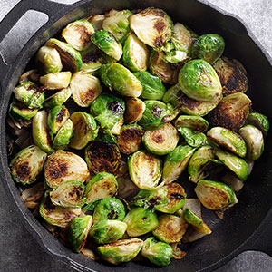 Sauteed Brussel Sprouts - Charleston Wrap