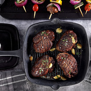 Grilled Steak with Garlic - Charleston Wrap