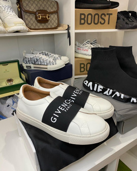 Givenchy White Low Top Sneakers