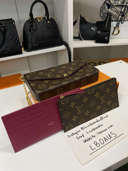 LOUIS VUITTON POCHETTE FELICIE UNBOXING