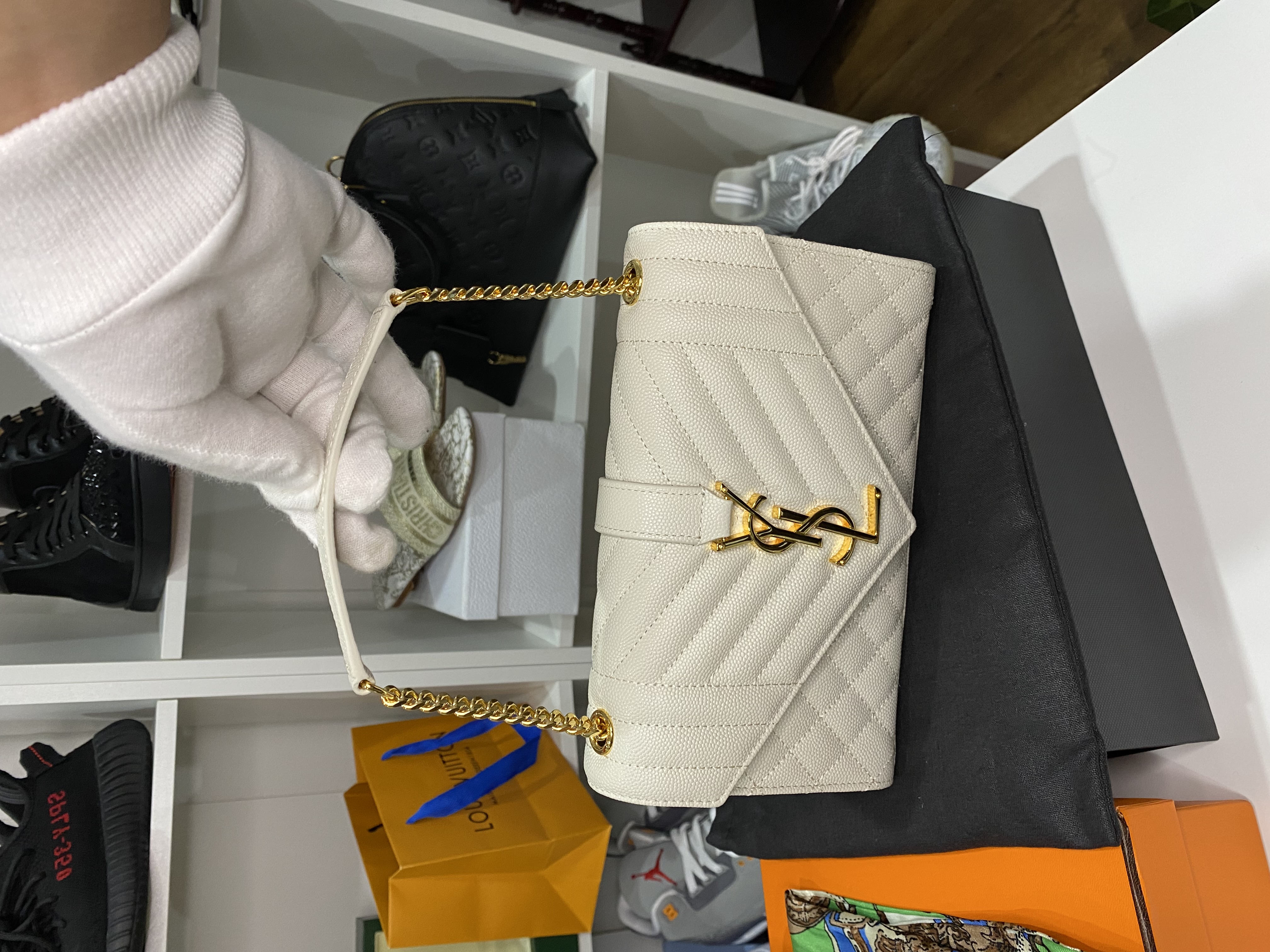 ysl envelope bag small