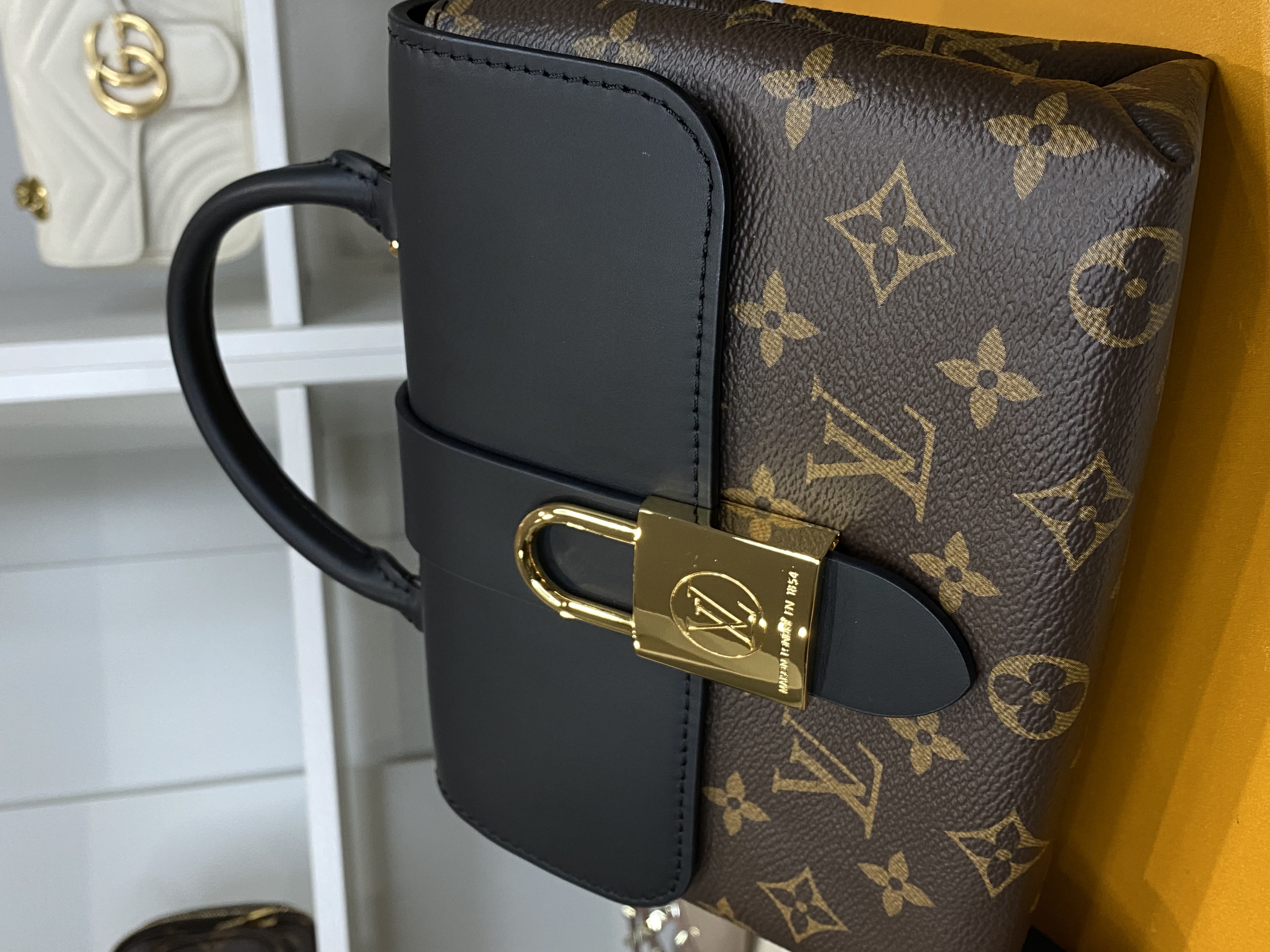 Louis Vuitton, Bags, Louis Vuitton Hang Bag Locky Bb