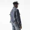 Urban Edge Distressed Denim Jacket