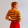 Autumnal Stripes Knit Cardigan