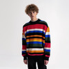 Rainbow Retro Ribbed Sweater