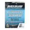 Quicksilver 25/30 HP FourStroke 25W-40 Oil Change Kit 8M0081911
