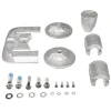Mercury Anode Kit (Aluminum), Bravo III 888761K02