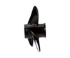 Mercury Black Max 3-Blade Aluminum Propeller 13.3 x 17 RH 77344A45