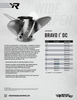 Mercury Racing Bravo I OC Propeller 14.75 x 29 RH Lab Finish 8M0092004