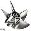 Mercury Racing CNC Cleaver 23" x 27P Right-Hand 6-Blade Propeller 8M0168718