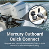 Mercury Ooutboard Flush Quick Connect 75-500HP OEM FM-BLK