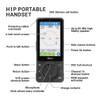 Vesper Cortex H1P Portable\/Wireless\/Rechargeable Handset w\/Charging Cradle [010-02816-10]