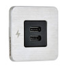 Scanstrut TILE USB-C Interior Charging Socket - 12\/24V - Stainless Steel Bezel [SC-TILE-21]