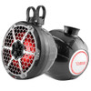DS18 HYDRO 8" Compact Wakeboard Pod Tower w\/RGB Light - 375W - Black Carbon Fiber [CF-PS8]