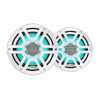 JL Audio M200 Marine Speakers 6.5" LED w\/White Sport Grille [010-04753-02]