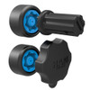 RAM Mount Pin-Lock Security Kit f\/ 1.5" C Size Mounts and Gimbal Bracket [RAP-S-KNOB5-GU]