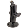 RAM Mount Flat Surface Mount w\/1" Ball, including M6 X 30 SS HEX Head Bolt, f\/Raymarine Dragonfly-4\/5  WiFish Devices [RAM-B-202-379-M616U]