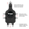 Ram Mount RAM Quick-Grip Pro Phone Holder w\/Ball  Vibration Damper [RAM-HOL-PD5BVU]