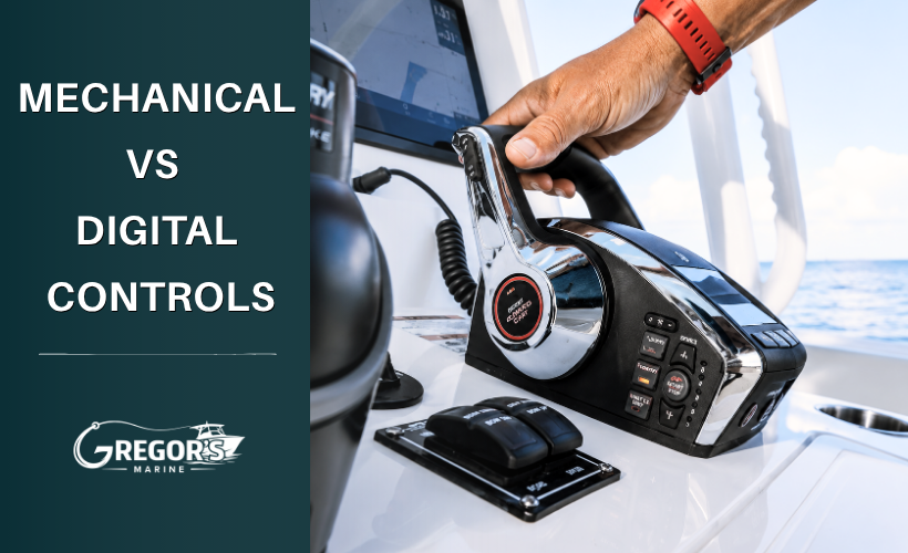 Mechanical vs Digital Boat Controls: What’s the Difference?
