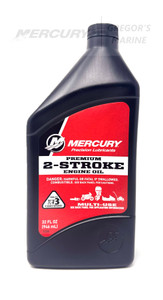 Premium 2-Stroke Outboard Engine Oil, 1Qt 8M0229787