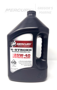 4-Stroke Synthetic Oil, SAE 25W-40 1Gal 8M0078630