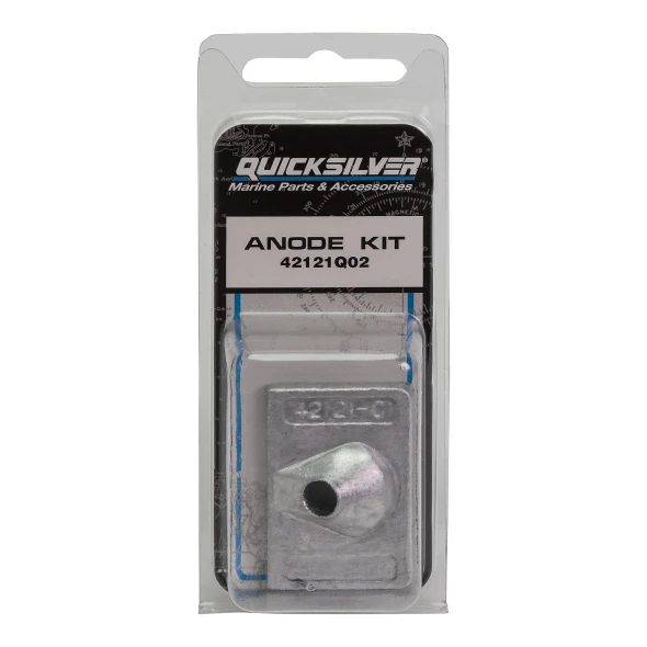 Quicksilver Anode Kit (Aluminum), 6HP-15HP Outboards 42121Q02
