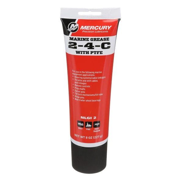 Mercury 2-4-C Marine Grease with PTFE (8 oz) 802859A1