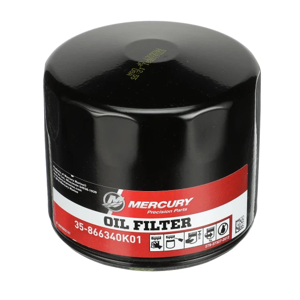 Mercury Oil Filter (MerCruiser 4.5L & 6.2L Engines) 866340K01