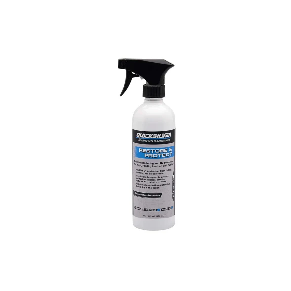 Mercury Restore & Protect UV Protectant for Vinyl, Plastic, Leather & Rubber, 16 oz. 8M0232639