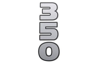 Mercury 350HP Rear Decal (V10 SeaPro) 8M0204802