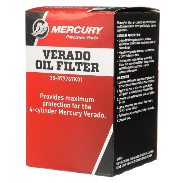Mercury Oil Filter (135HP-200HP Verado) 877767K01
