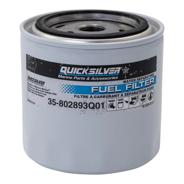 Mercury/Quicksilver Fuel & Water Separating Filter, 802893Q01