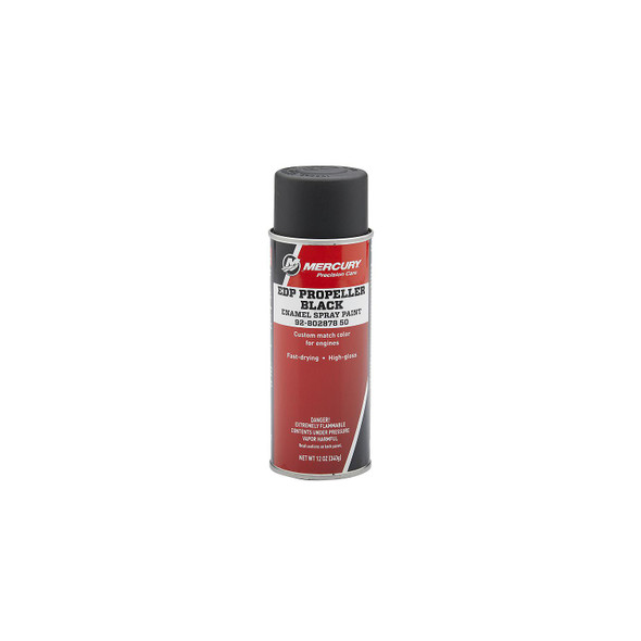 Mercury Phantom Black Satin Spray Paint (12 oz) 80287850