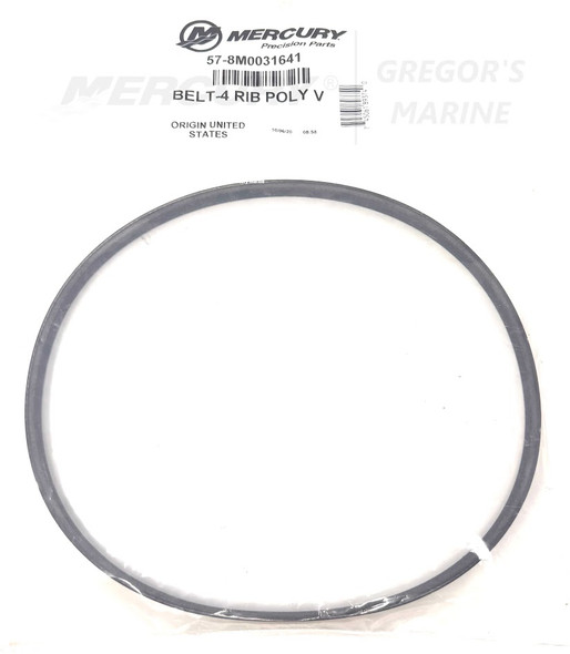 Mercury Serpentine Belt, 150HP FourStroke 8M0235013