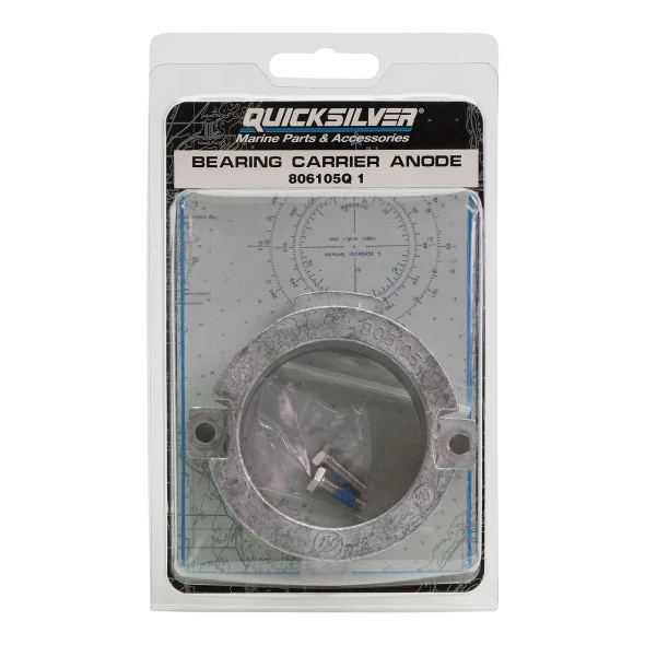 Mercury Aluminum Bearing Carrier Anode Kit, Alpha One Gen II & Vazer 806105Q1