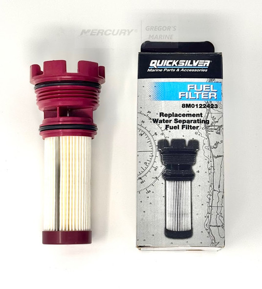 Quicksilver Under-Cowl Fuel/Water Separating Filter 8M0122423